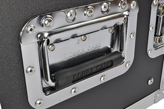 Cobra 6U 19-Inch Rack Flight Case 350mm Deep – Strong Plywood, Removable Lids